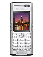 Best available price of Sony Ericsson K600 in Somalia